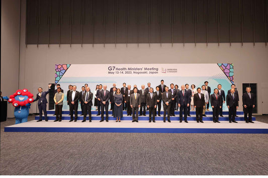 【お知らせ】G7保健相会合展示会に出展いたしました!